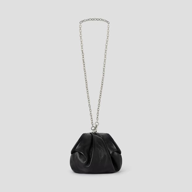 F/ 기마구아스 26SS 펄세라 아일릿 백/ 블랙