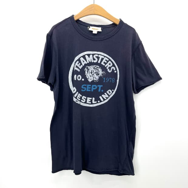 [Diesel] 디젤 빈티지 데미지 티셔츠