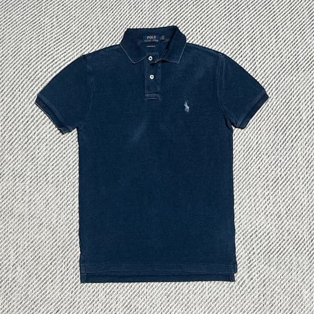 [S] Polo 폴로 랄프로렌 인디고 반팔 카라티