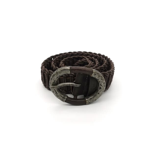 EMPORIO ARMANI 엠포리오 아르마니 아티잔 브라운 루프 벨트