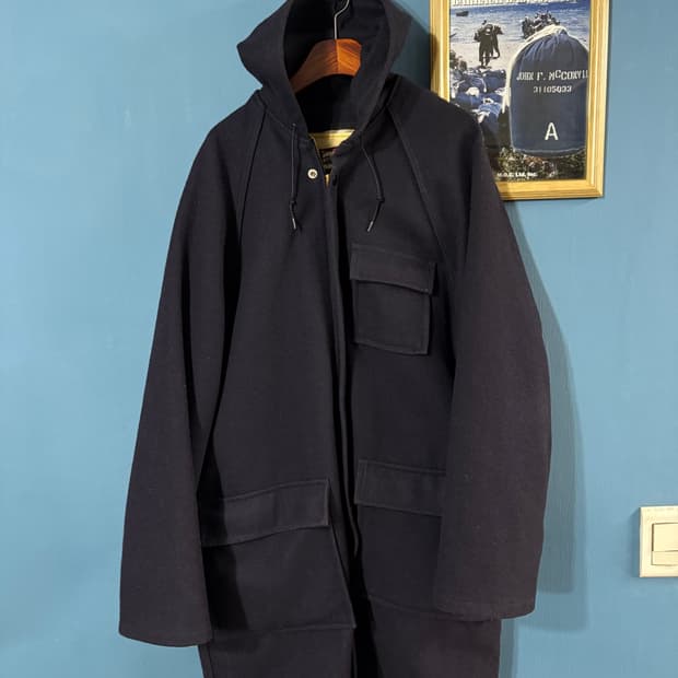 60-70‘s vtg  campus Raglan Coat