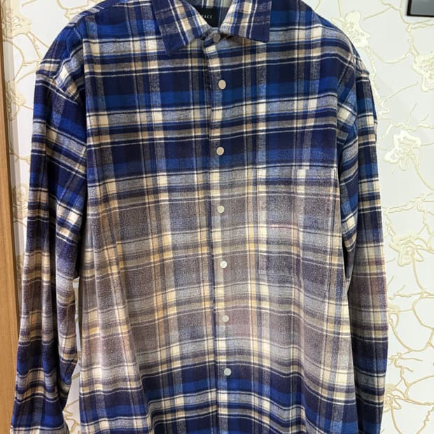 포커페이스 블리치 체크셔츠 48