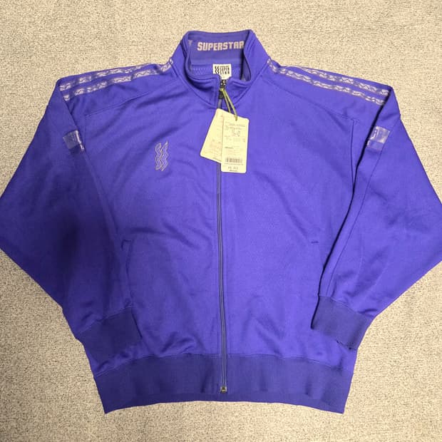 일본제 Mizuno 미즈노 수퍼스타 트랙탑 자켓 L(100)