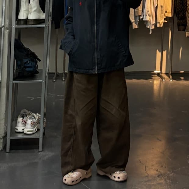 폴로랄프로렌 네이비코튼 트윌 바라쿠다 자켓 A2928