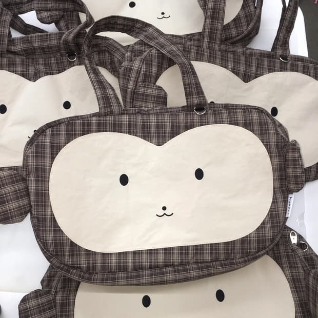 효쯔 큰숭이 크로스백