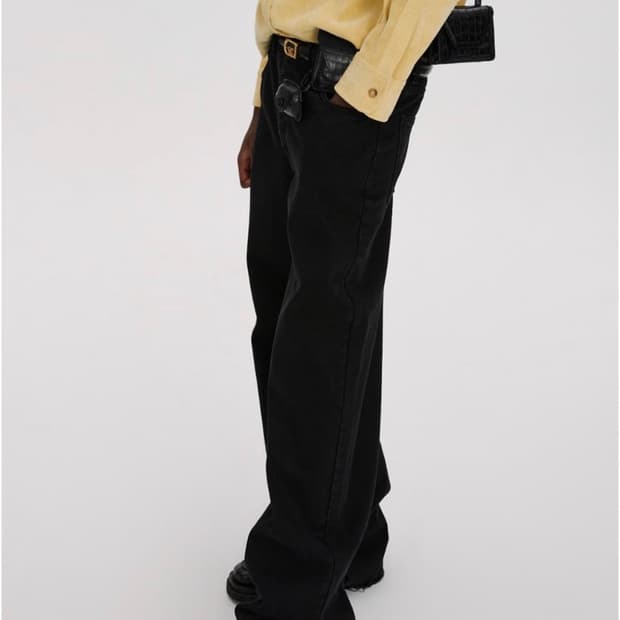 RECTO 렉토 로우라이즈 데님 팬츠 S