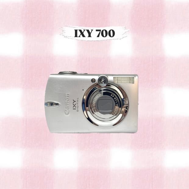 캐논 익시700 / 익서스750 실버 빈티지디카