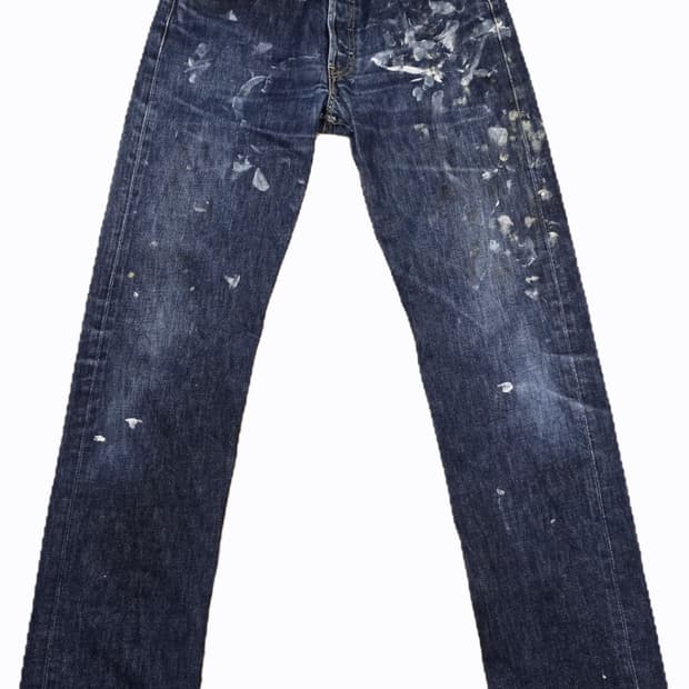 Levis 501 32x36 (Europe Line/Paint Drip)