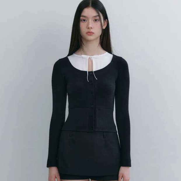 낫유어로즈 케이트탑 블랙 S사이즈