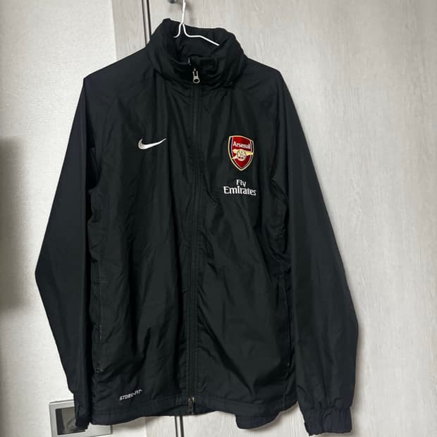 나이키 블랙 아스널 아스날 12-13시즌 우븐 바람막이