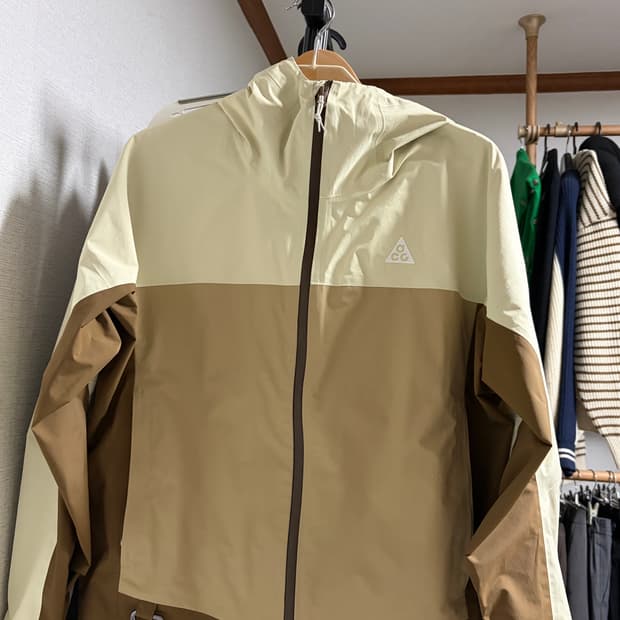 나이키acg 모르포 스톤 바람막이 m