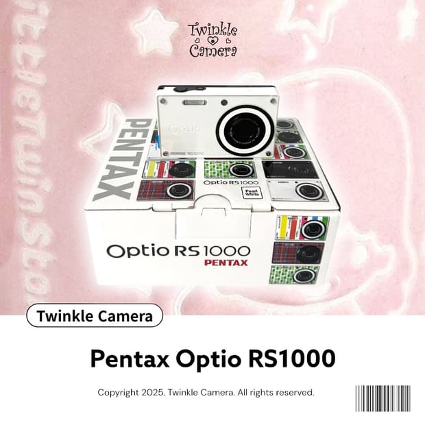 (아이브레이✨)Pentax Optio RS1000 (새상품)