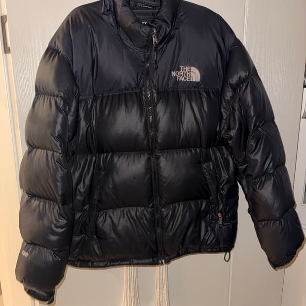 노스페이스 700 눕시 패딩 블랙 M