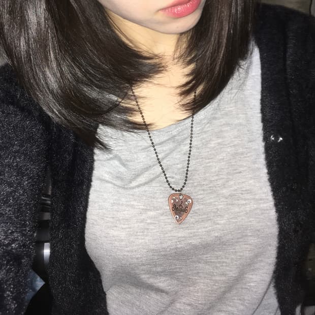 베키 기타피크 목걸이 ✶ 롱 버전