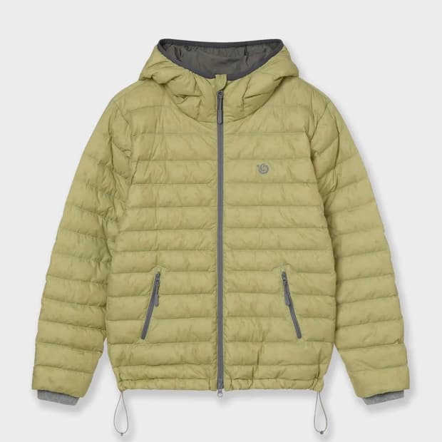 Aeae 심볼 라이트 다운 재킷 (올리브, 1사이즈) 새상품