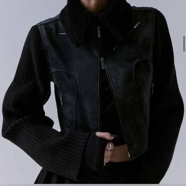 트리밍버드 크랙 자켓