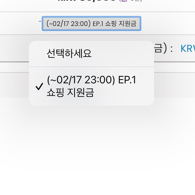 Xlim 3만원 쿠폰 대신구매