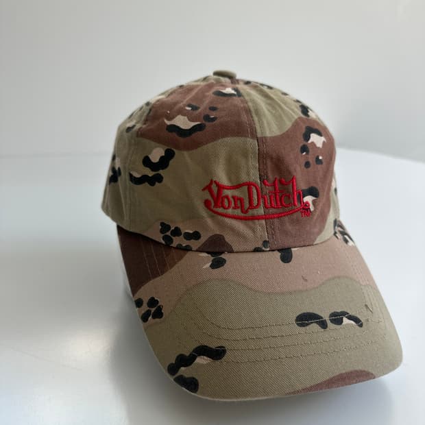 Von Dutch 본더치 카모플라쥬 볼캡