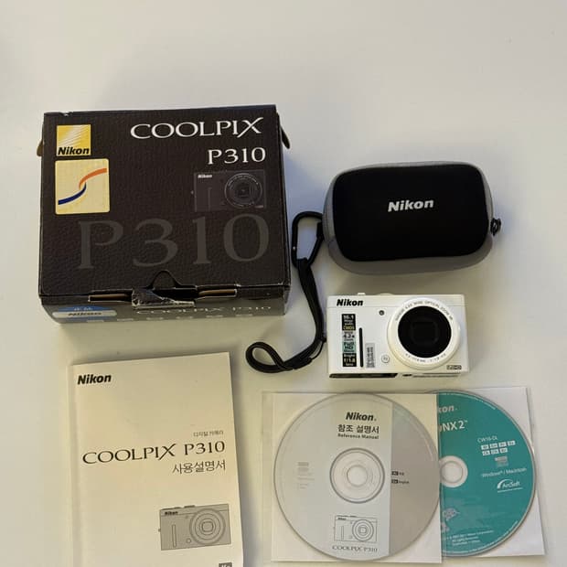 니콘 쿨픽스 p310 화이트