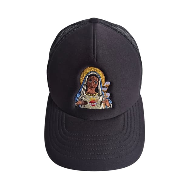 DENIM TEARA) 데님티어스 성모마리아 트러커 캡