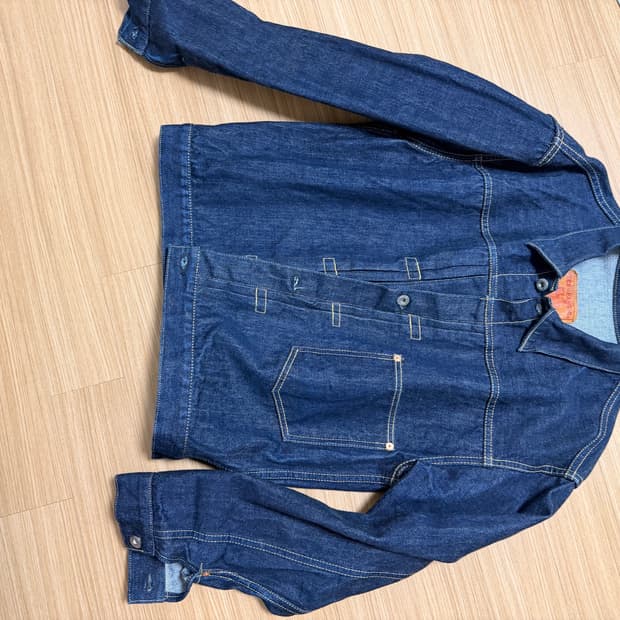 TCB jeans 40s 대전판 원워시 데님자켓