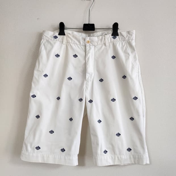 폴로랄프로렌 방패자수 반바지(32