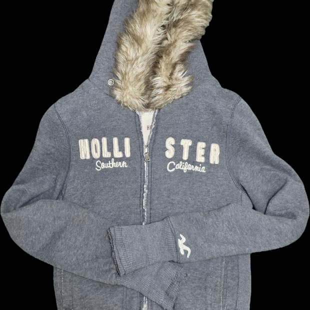 홀리스터 울프 죠 퍼 후드집업