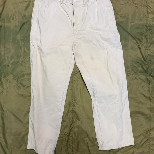 90‘s 폴로 랄프로렌 투턱 코듀로이 키팅 팬츠 36