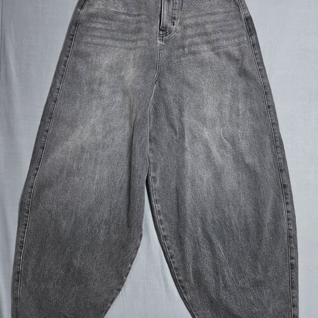 Extra Wide Balloon Pants_Black - 낫포너드