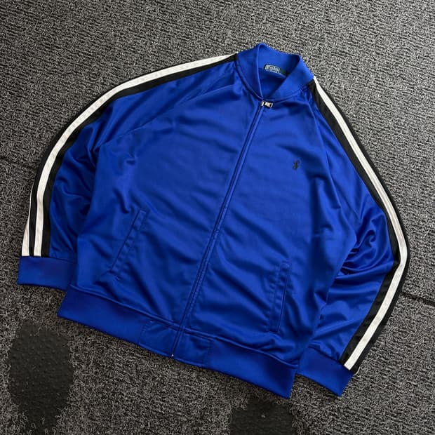 폴로 랄프로렌 포니로고 사이드라인 트랙탑 자켓 3942