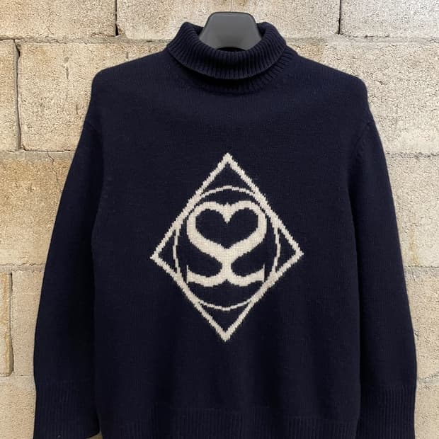 산드로 터틀 넥 울 니트 