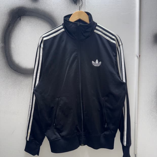 Black 3-Stripes Track jacket