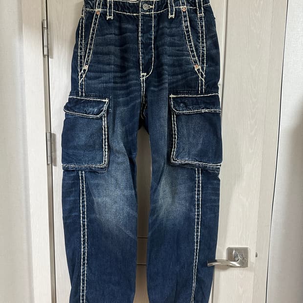 슈프림 트루릴리전 카고 데님 팬츠 21fw