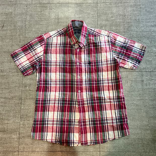 일본빈티지 Beverly 올드스쿨아메카지 혁오풍 반팔셔츠