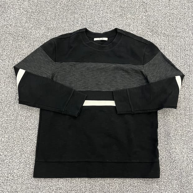 110 지오송지오 배색 맨투맨 0129H1