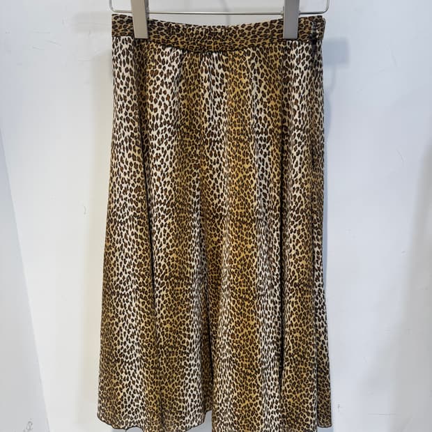 vintage skirt 레오파드 스커트