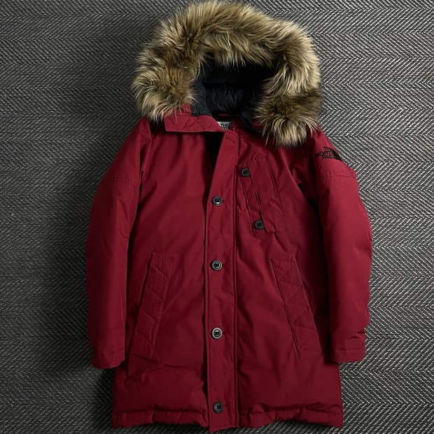 노스페이스 화이트라벨 라쿤 푸퍼 마운틴 다운 파카o 3869