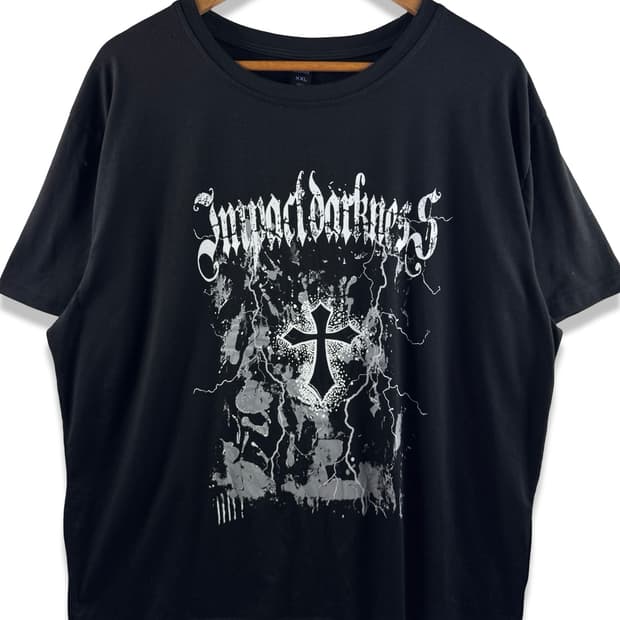 JPN 펑크 크로스 반팔티셔츠2730