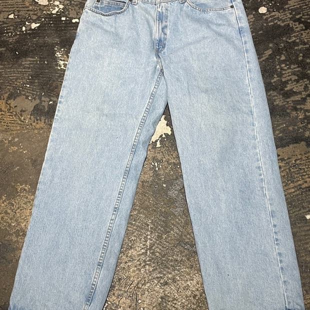 90s 리바이스 562 연청 made in USA
