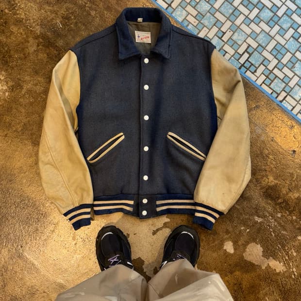 70's Batwin Stadium Jacket