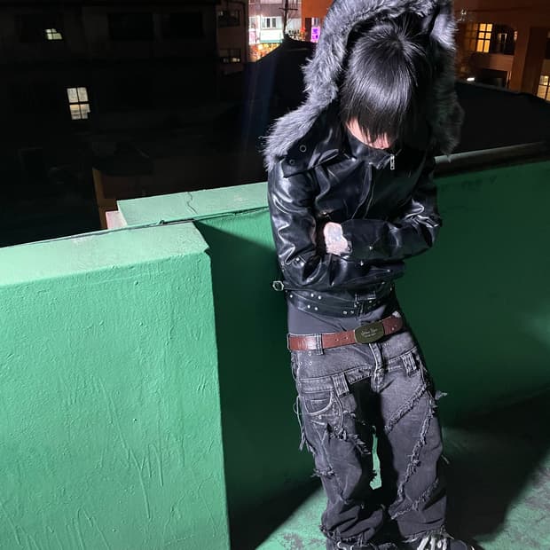 cozyworldwide 레더자켓