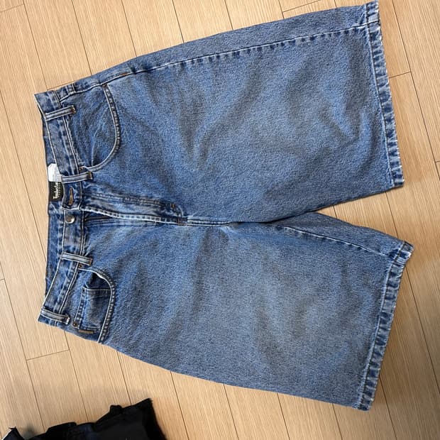 빈티지 팀버랜드 데님하프 33사이즈 팬츠