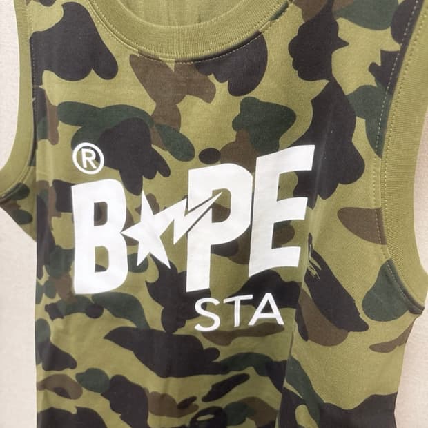 베이프 정품 스타 나시