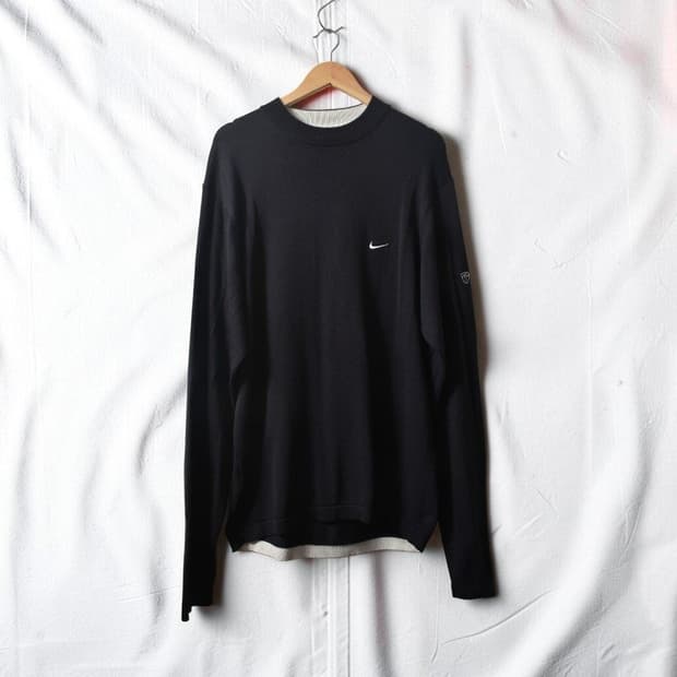 00s 나이키 타이거우즈 스우시 골프 니트