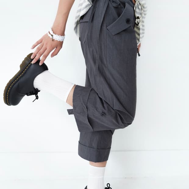 인앤양인하모니 미디움 팬츠 차콜