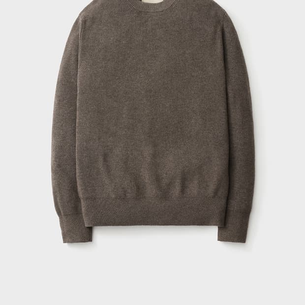 포터리 베이비 캐시미어 컴포트 크루넥 니트 토바코 3사이즈