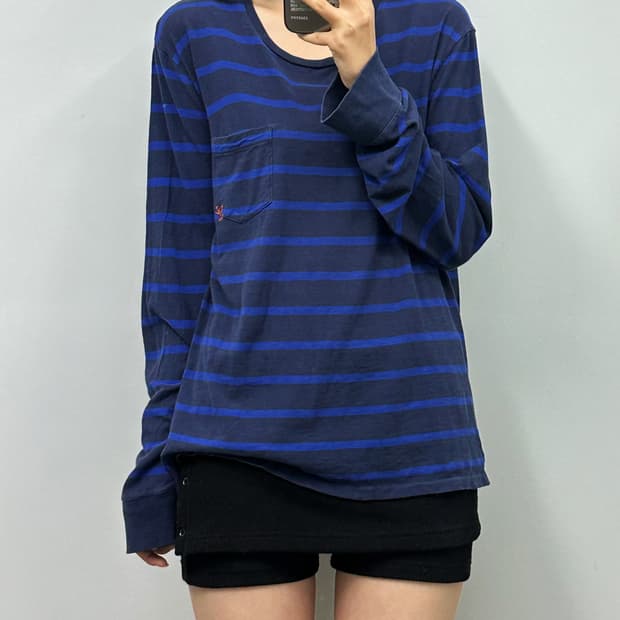 폴로 랄프로렌 신형 스트라이프 롱 슬리브