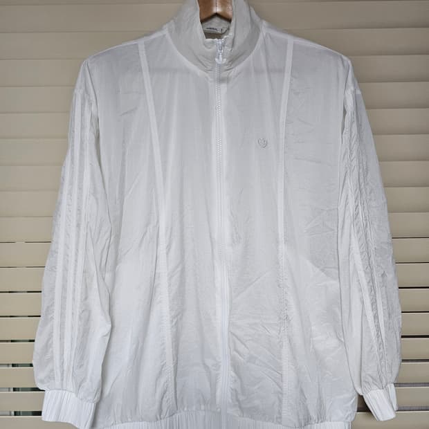 아디다스 여성 트랙탑 윈드브레이커 바람막이 M