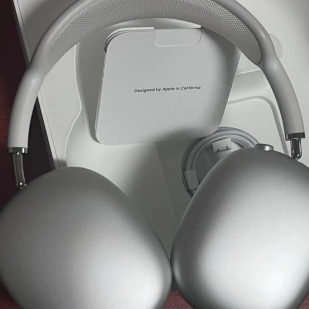 에어팟 맥스 실버 새상품급