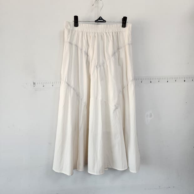  명품 언발란스 면 롱 원피스